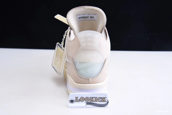 Reps LUCY CV9388-100 x Off-White Sail Jordan 4 Air 0815